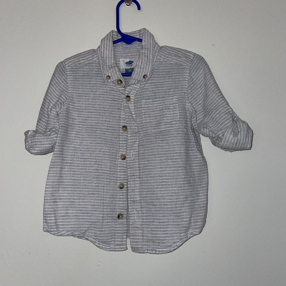 Old Navy Blue and White